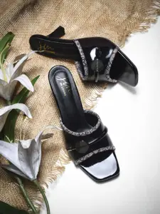 JM Looks Kitten Heel Sandals