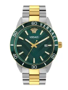 Versace Greca Urban Men Dial & Stainless Steel Straps Analogue Watch VEYCA0524