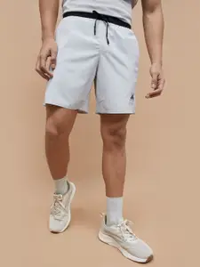 Kappa Men Loose Fit Mid-Rise Sports Shorts
