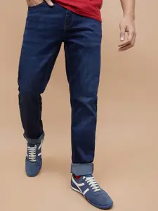 Fame Forever by Lifestyle Men Tapered Fit Mid-Rise Light Fade Jeans