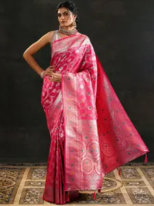 Libas Woven Design Zari Saree