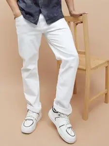 Forca by Lifestyle Men Straight Fit Mid-Rise Jeans