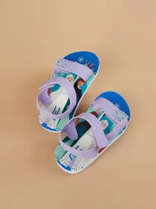 Fame Forever by Lifestyle Girls Printed Open Toe Flats