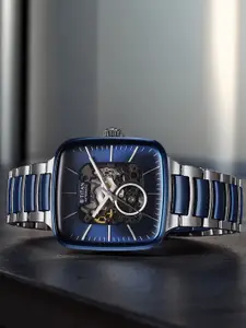 Titan Men Skeleton Dial Ceramic Automatic Analogue Watch 90175KD02