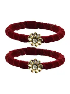 Vidhya Kangan Women Maroon Bangle