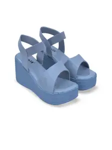 SKOLL  Women Open Toe Wedge Heel Sandals