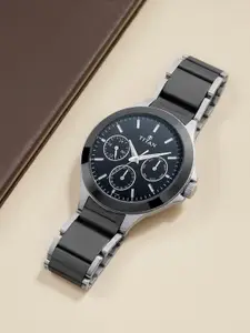 Titan Ceramics Men Black Analogue watch NL90089KD01