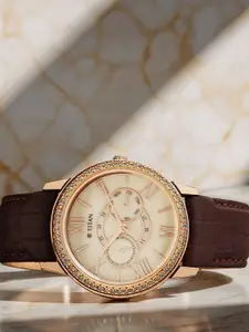 Titan Men Water Resistance Stainless Steel Analogue Watch 10002WL01