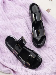 SKOLL Women Open Toe Wedge Sandals