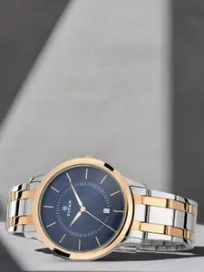 Titan Men Blue Analogue Watch NM1825KM01