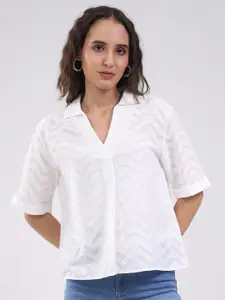 Global Republic Cotton Blouson Top