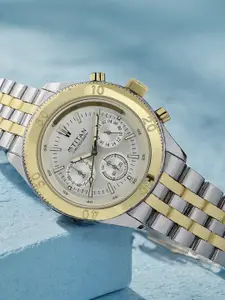 Titan Octane Men Silver Analogue watch NL9324BM01