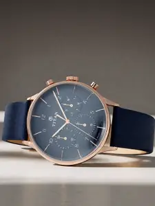 Titan Light Leathers Men Blue Analogue watch 90102WL02