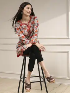 Biba Ethnic Motifs Printed Kurti