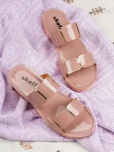 SKOLL Women Open Toe Wedge Heel Sandals