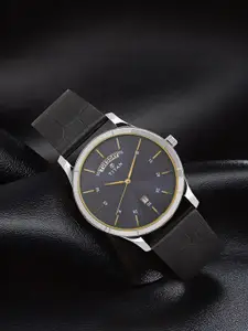 Titan Men Blue Analogue Watch