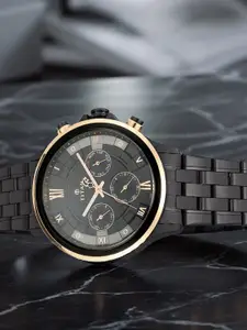 Titan Grandmaster Dial Quartz Multifunction Metal Strap watch for Men - NT1787KM02