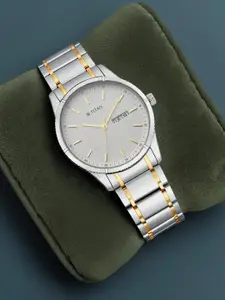 Titan Men Off-White Analogue Watch 1775BM02