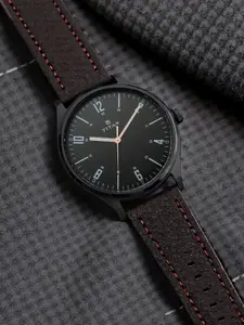 Titan Men Black Analogue Watch 1802NL01