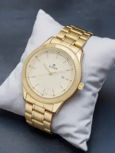 Titan Regalia Economy Men Beige Analogue watch NL1627YM04