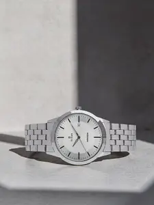 Titan Eco Range Gents Men Silver Analogue watch NL1584SM03