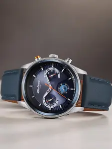 Titan Men Dial & Leather Straps Analogue Watch 1805KL01