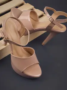 Looper Women Open Toe Stiletto Heel Sandals