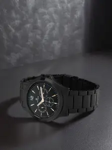 Titan Men Black Analogue Watch