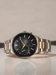 Titan Men Regallia Round Dial Water Resistance Stainless Steel Analogue Watch -10009KM03