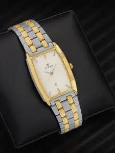 Titan Karishma Men White Analogue watch NL9151BM01