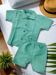 Moda Rapido Boys Shirt With Shorts