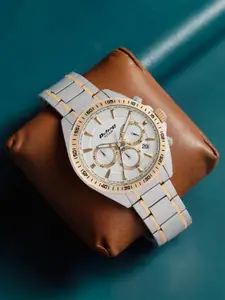 Titan Octane Men White Analogue watch 90103KM01