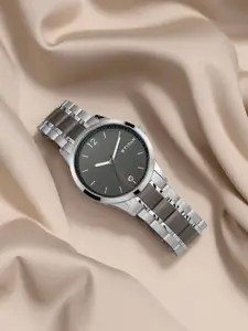 Titan Men Grey Analogue Watch 1806KM01