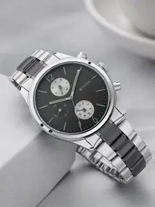 Titan Men Charcoal Analogue Watch
