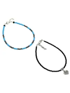 HIGH TRENDZ Artificial Beads Anklet