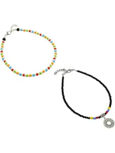 HIGH TRENDZ Artificial Beads Anklet