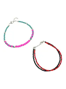 HIGH TRENDZ Artificial Beads Anklet