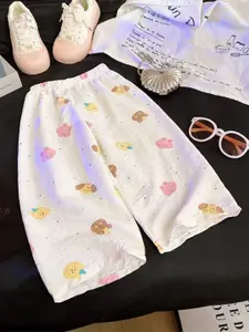 StyleCast x Revolte Girls Printed Mid-Rise Regular Shorts