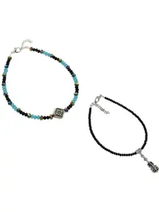 HIGH TRENDZ Artificial Beads Anklet