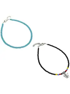 HIGH TRENDZ Artificial Beads Anklet