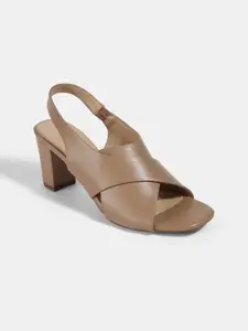 LEMON & PEPPER Women Block Heels Sandals