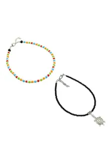 HIGH TRENDZ Artificial Beads Anklet