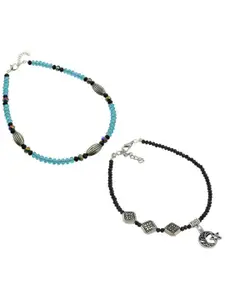 HIGH TRENDZ Artificial Beads Anklet