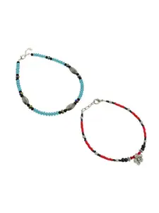 HIGH TRENDZ Artificial Beads Anklet