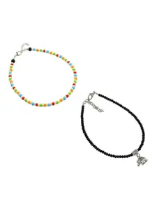 HIGH TRENDZ Artificial Beads Anklet