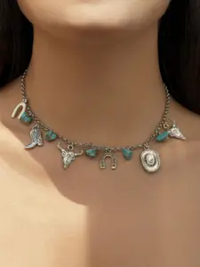 StyleCast Silver Silver-Plated Necklace