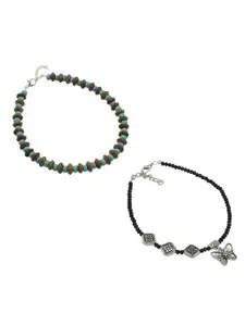 HIGH TRENDZ Artificial Beads Anklet