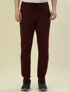 Albion By CnM Men Pure Cotton Mid-Rise Track Pants