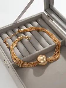 StyleCast Brass Brass-Plated Necklace