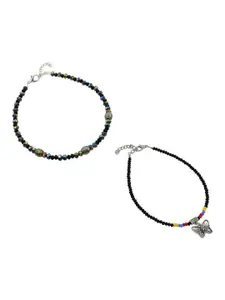 HIGH TRENDZ Artificial Beads Anklet